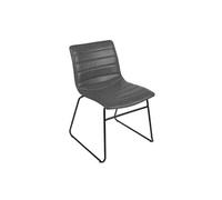 - Chaise style industriel - Gris - Brooklyn