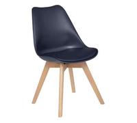 Chaise style scandinave Baya Atmosphera - Encre