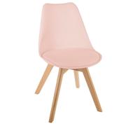 Chaise style scandinave Baya Atmosphera - Rose poudré - Rose poudré -