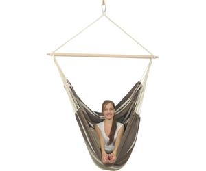 Chaise suspendue Amazonas Brasil Gigante café 200 x 140 cm ; brun, AZ-2030320