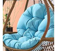 Chaise suspendue d'extérieur Cush Egg Chair Cushs Panier Lavable Coussin réglable pour jardin en fourrure et coussin de table pour hamac et balançoire