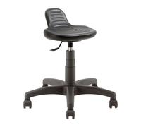 Chaise technique à roulettes avec dosseret