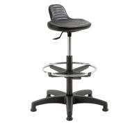 Chaise technique haut à patins avec dosseret