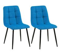 Chaise Tilde - Tissu/Velours