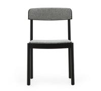 Normann Copenhagen Chaise Timb Black ash-Hallingdal 165