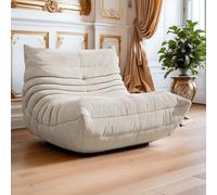 Chaise Togo Près De La Cheminée, Chaise À Grains, Grand Canapé De Sol Relaxant pour Adultes Et Adolescents, Chaise De Salon Ergonomique Près De La Cheminée, Confort À Haute Densité, pour Salon