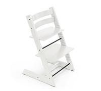 Chaise Tripp Trapp Stokke, Blanc - Chaise évolutive et réglable, adaptable de la naissance à l’âge adulte - Pratique, confortable et ergonomique - Design classique