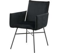 Chaise venture home H. 87 cm non pliable en plastique interieur noir noir G