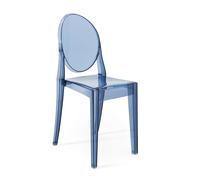 Kartell - Chaise empilable Bleu