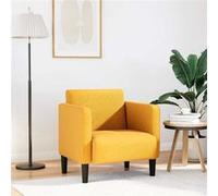 Chaise Vidaxl non pliable H. 74.5 cm interieur jaune jaune G