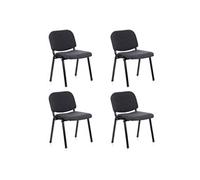 Chaise visiteur / chaise de conférence XT 600 lot de 4, noir / anthracite