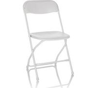TUDELA XXL W | charge maximale 190 kg - Chaise d'extérieur Blanc