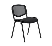 Chaise visiteur noire CV600 MTi empilable