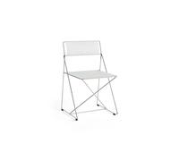 Chaise X-Line en Acier Galvanisé à Chaud/blanc Craie