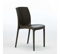 chaises années 20 Chaise de cuisine Chaise de salle à manger Bohème Grand Soleil - Marron