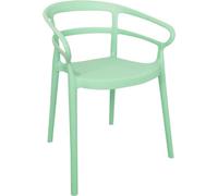 Chaises de café Bolero Mateo vert menthe (2 pièces)