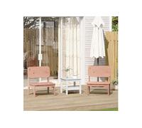 vidaXL Chaises de jardin 2 pcs. 60x52,5x72 cm bois massif douglas