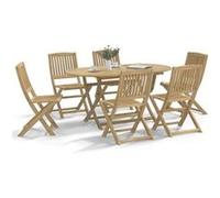 vidaXL Chaises de jardin, lot de 6, pliables, 44 x 50 x 88 cm, bois massif d'acacia