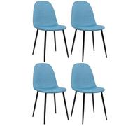 Lot de 4 Chaises Napier - Tissu