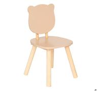 Atmosphera - Chaises de Table Enfant Douceur Beige l26xp26xh49cm