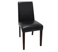 Chaises en simili cuir noires Bolero - x 2 G