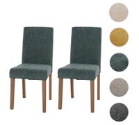 Chaises Littau - Tissu chenille