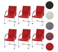 Chaises Mendler Samara - Rouge