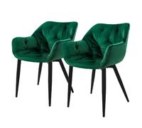 Chaises ML-Design - Vert foncé
