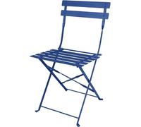 Chaises pliantes Bolero style Pavement, Perth, bleu foncé, lot de 2