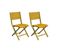 Chaise de jardin pliante aluminium - Lucca