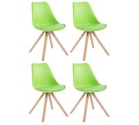 Chaises Toulouse - Similicuir (lot de 4)