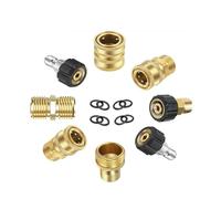 Chakedix Adaptateurs M22, buse haute pression, pistolet HP, x8 | Chakedix Kit 8 raccords M22, adaptateurs rapides pour buse haute pression, pistolet haute pression et tuyaux