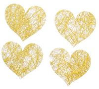 Chaks 0214-81 - Sachet 100 cœurs romance, Or