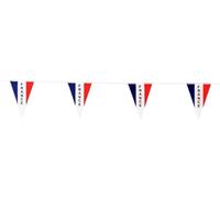 Chaks 13425, Guirlande 20 Fanions France Bleu Blanc Rouge 10m