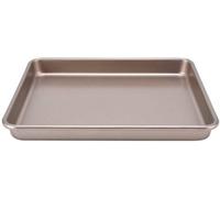 Chaleur uniforme - Moule de cuisson en acier au carbone - 32x26x3 cm - Durable - Moules à pâtisserie - Plaque de cuisson - Revêtement antiadhésif