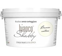 CHALK PAINT Blanc antique pour meubles et murs - Peinture Shabby Chic Vintage EXTRA OPACA (2,5 litres)