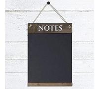 Chalkboards UK Tableau Noir de Cuisine en Bois, Bois Dense, Marron Rustique, A4 (21 x 30 x 1.6 cm)