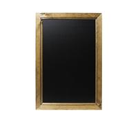Chalkboards UK WC312 Tableau noir encadré en bois, A2, chêne foncé, 62,4 x 45 x 1,5 cm
