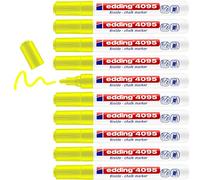 Chalkstift edding 4095 Around Neon Geel 2-3 mm | 10 morceaux