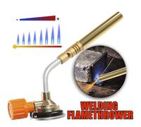 Chalumeau À Gaz De Soudage Au Butane, Brûleur À Gaz Pour Brasage, Lance-Flammes, Camping En Plein Air, Barbecue, Pistolet À Chaleur Portable, Équipement De Soudage