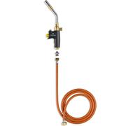 Chalumeau à gaz Tuyau 2m Connexion directe sur Bouteille Gaz Flamme Réglable Piezo KEMPER