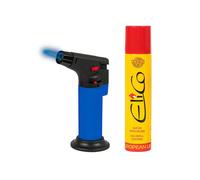 Chalumeau à gaz universel - ELICO COMP - Blue Torch - 90 ml de gaz - Température max 1300°C - Allumage piézo