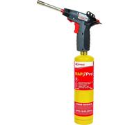 Chalumeau de brasage professionnel Express Vulcane Réf. 472 Piézo 2400 °C avec flamme enveloppante pour tuyaux en cuivre Sanitaire
