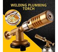 Chalumeau de soudage portable, brûleur à gaz, pistolet à flamme portable, chalumeau à gaz butane haute température, allume-gaz pour camping et barbecue en extérieur