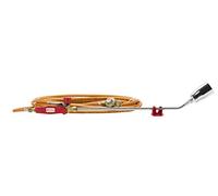 Chalumeau - Décapeur Thermique - Chalumeau Soudure - Chalumeau Oxygène - Lampe à Souder - Pack avec 1 Brûleur Acier 100 kW + 1 Col de 500 mm + 1 Manche + 10 m de Tuyau 963/10 + 1 Détendeur - EXPRESS