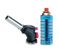 Chalumeau gaz multifonctions KEMPER + Cartouche butane 220gr Multifonctions
