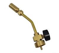 Chalumeau pour gaz MAP-Pro Laiton Massif Haute Température Chalumeau(Gold 15 * 6 * 3cm)