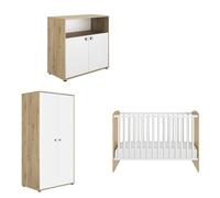 Chambre Arthur : lit, commode, armoire