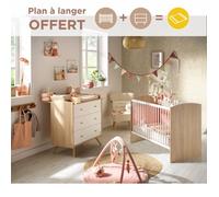 Chambre bébé complète, Lit et Commode à langer - ACCESS