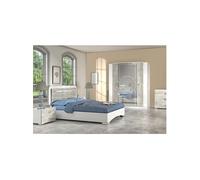 Chambre Complète 160x200cm avec Commode - GOYA -